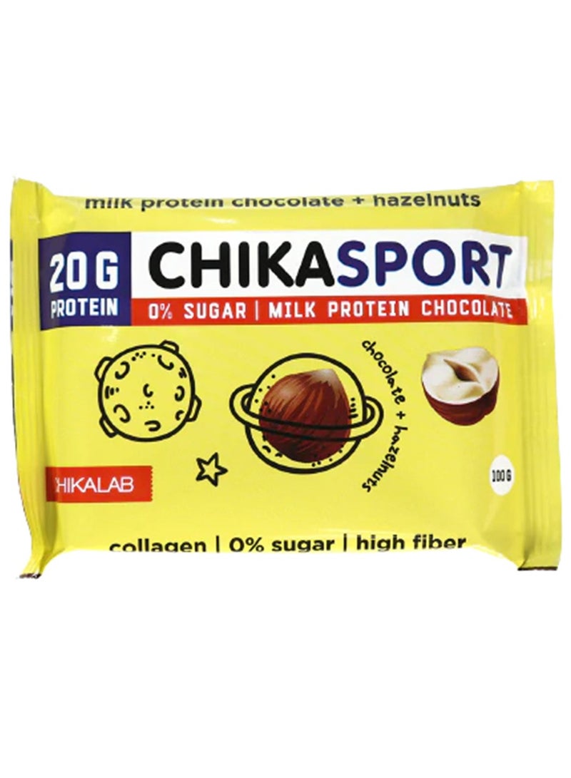 Chikalab Chikasport Protein Milk Chocolate Chocolate+Hazlenut Box of 4 - Image 4