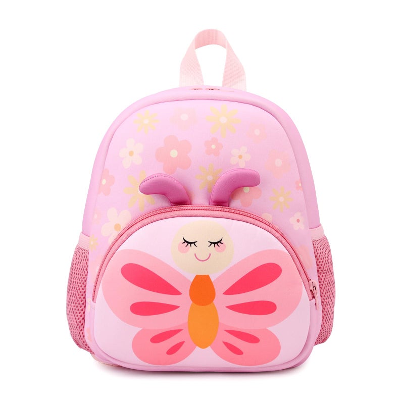 Tanweibago Toddler Backpack12inch Preschool Backpack Cute Cartoon Animal Waterproof Lightweigt Kids Schoolbag for Boys Girls Butterfly - Image 2