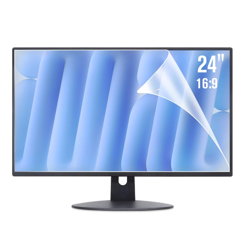 FFORITO F FORITO 2Pack 24 inch 169 Matte Anti Glare Computer Screen Cover 24 Anti Glare Film Compatible with All 24 DellSceptreLGSANSUIPhilipsKOORUIAOC Widescreen Monitors - Image 2
