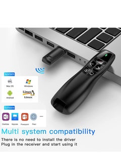 Generic Wireless USB Powerpoint Presentation Flip Pen Remote Black  - Image 3