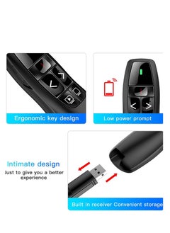 Generic Wireless USB Powerpoint Presentation Flip Pen Remote Black  - Image 4