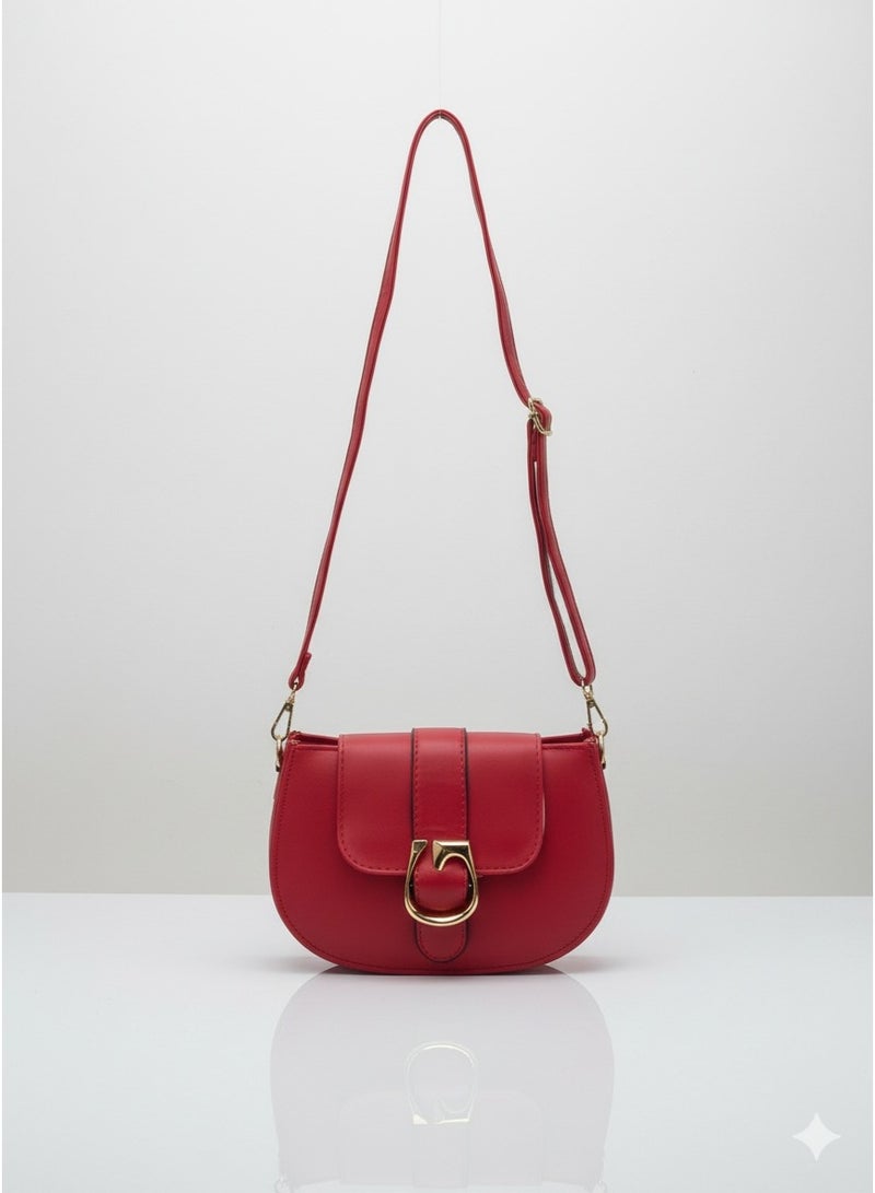 فيبراندا ‏حقيبة كروس بودي بإبزيم معدني أنيق BA-9‏ - Image 3