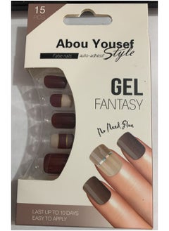 Abou Yousef Style ABOU YOUSEF FALSE NAILS GEL FANTASY 88-AY011  - Image 1