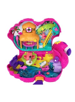Polly Pocket Flamingo Party Large Compact, 26 Surprises (Including Margot And Friend Dolls), Pop And Swap Feature, 4 And Up  - Image 3