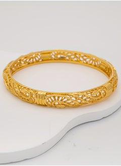 FASHION Carved Hollow Winding Bracelet, Women's Fashionable High-End Environmentally Friendly Copper Bracelet  - Image 1
