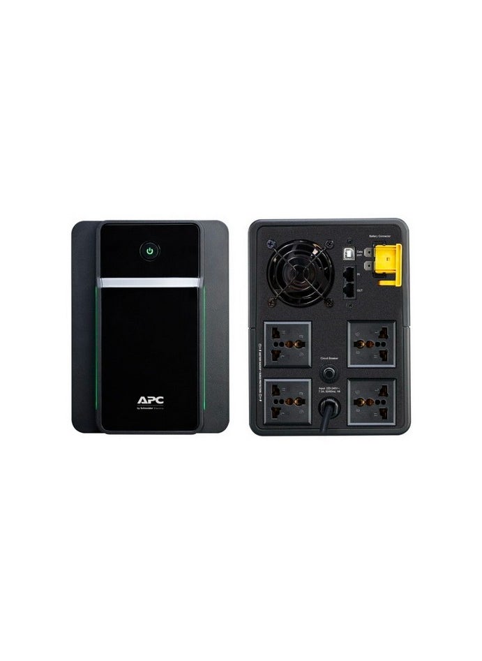 اي بي سي - APC Back-UPS 1600VA, 230V, AVR, 4 universal outlets BX1600MI-MS - Image 1