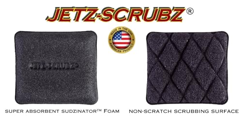 Jetz-Scrubz Original Magic Scrubz Scrubber Sponge Rectangle (6-Pack) - Image 2