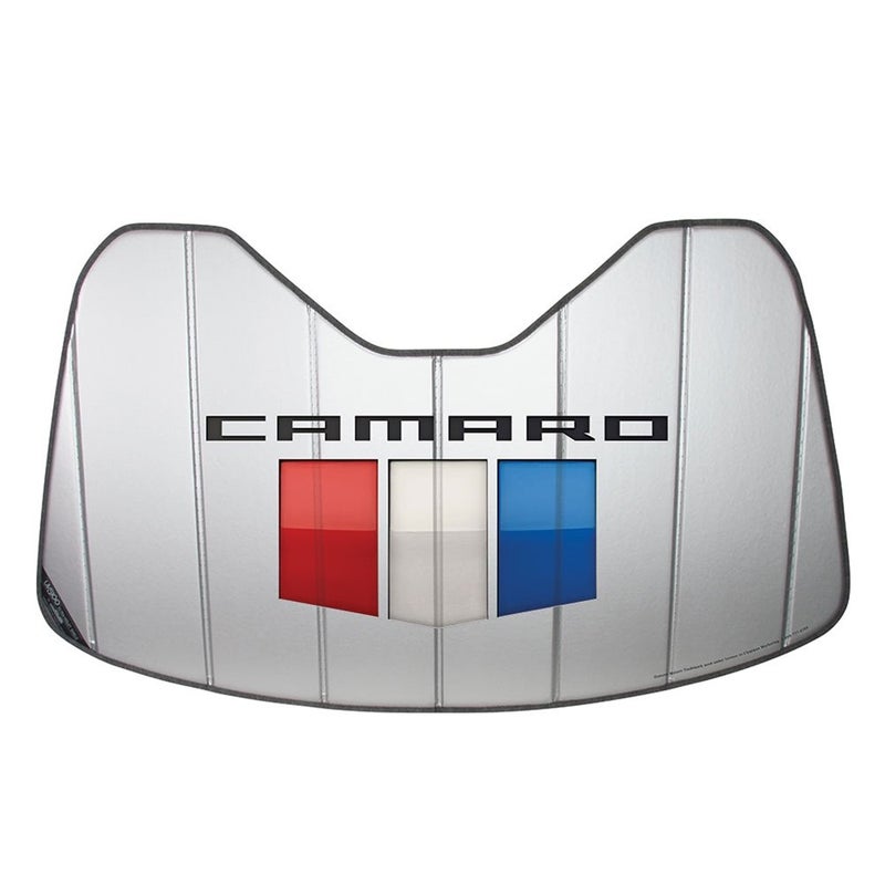 20162024 Camaro Sunshade Accordion Style  Shield Logo Windshield Shade for 6th Generation Chevrolet Camaros