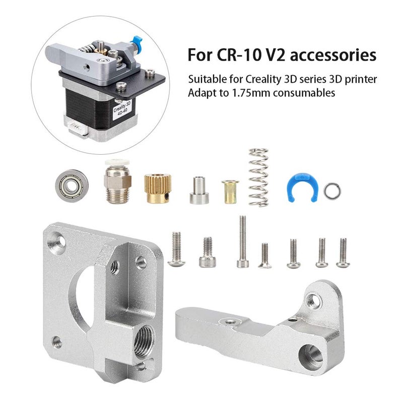 Aluminum Alloy 3D Printer Extruder with Quick Release PTFE Tube Adjustable for CR10 Ender Series - Image 5