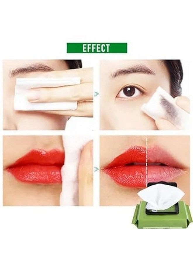YUGANSHU Avocado Moisturizing Deep Cleaning Wipes Makeup Remover Facial Wipes Cucumber Vitamin E Makeup Remover Wipes Hydrating Refreshing Soothing (Pack of 1(60 Pieces)) - Image 5