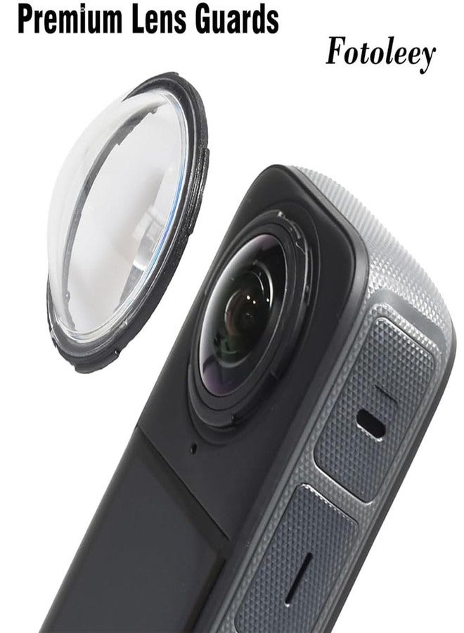Action Pro Tempered Glass + Lens Guard Compatible with Insta360 X4 Camera Accessories - Image 2
