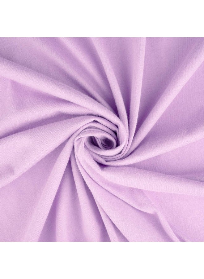 SHEETWORLD.COM شيت وورلد شريحة مخصصة من قطن جيرسي 100% لسلة موسى 13 × 27، لافندر صلب، صنع في الولايات المتحدة - Image 3