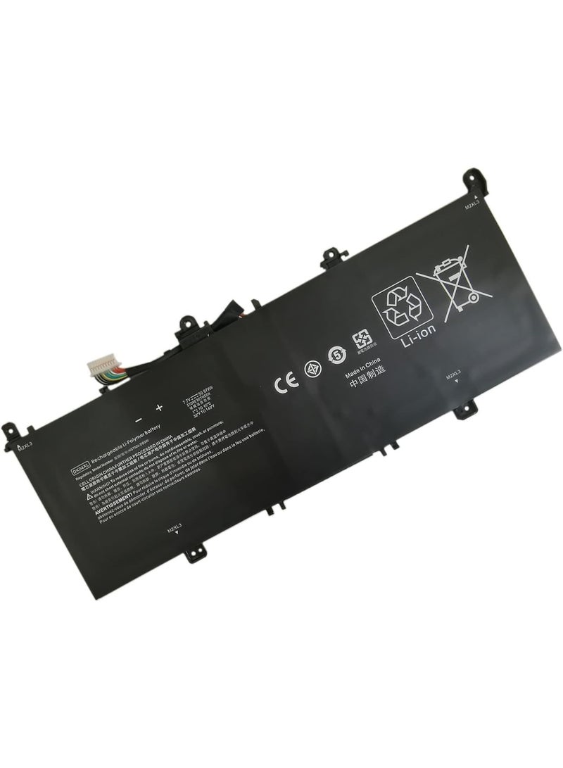 Terabyte بطارية DK04XL DK04050XL 7.7V متوافقة مع x360 13c، Chromebook Elite C1030، HSTNN-DB9W 50.97Wh 6290mAh - Image 1