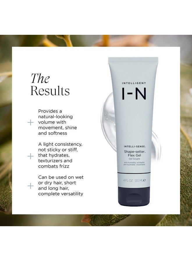 Intelligent Nutrients Shape-Setter Styling Gel, Firm Hold, Definition And Texture For All Hair Types, Vegan, 4 Oz - Image 1
