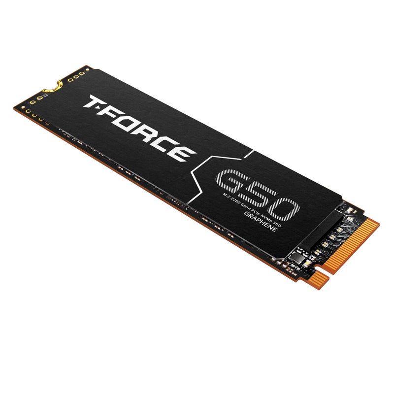 TEAMGROUP T-Force G50 512GB SLC Caching 3D TLC NAND NVMe InnoGrit PCIe Gen4x4 M.2 2280 Gaming SSD with Ultra-Thin Graphene Heat Spreader Works with PS5 Read/Write 5000/2500 MB/s TM8FFE512G0C129 - Image 2