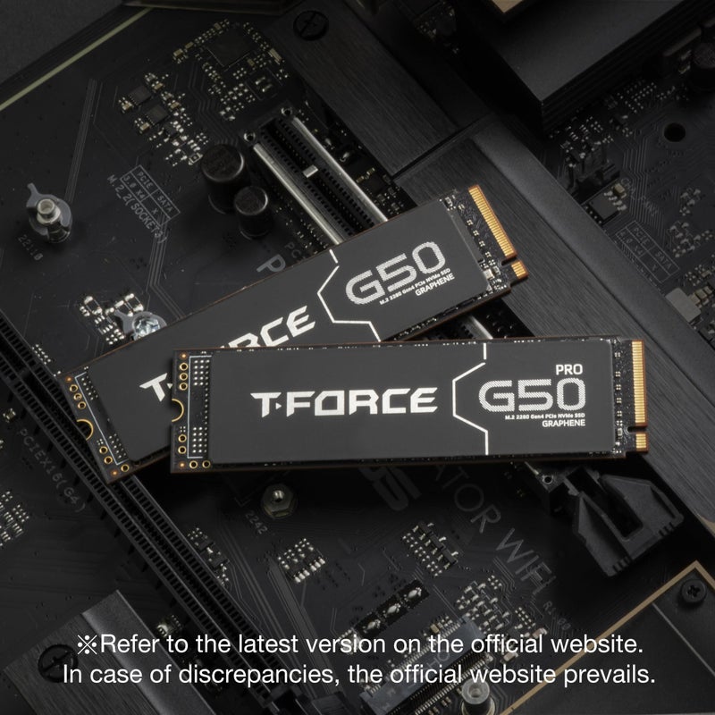 TEAMGROUP T-Force G50 512GB SLC Caching 3D TLC NAND NVMe InnoGrit PCIe Gen4x4 M.2 2280 Gaming SSD with Ultra-Thin Graphene Heat Spreader Works with PS5 Read/Write 5000/2500 MB/s TM8FFE512G0C129 - Image 3