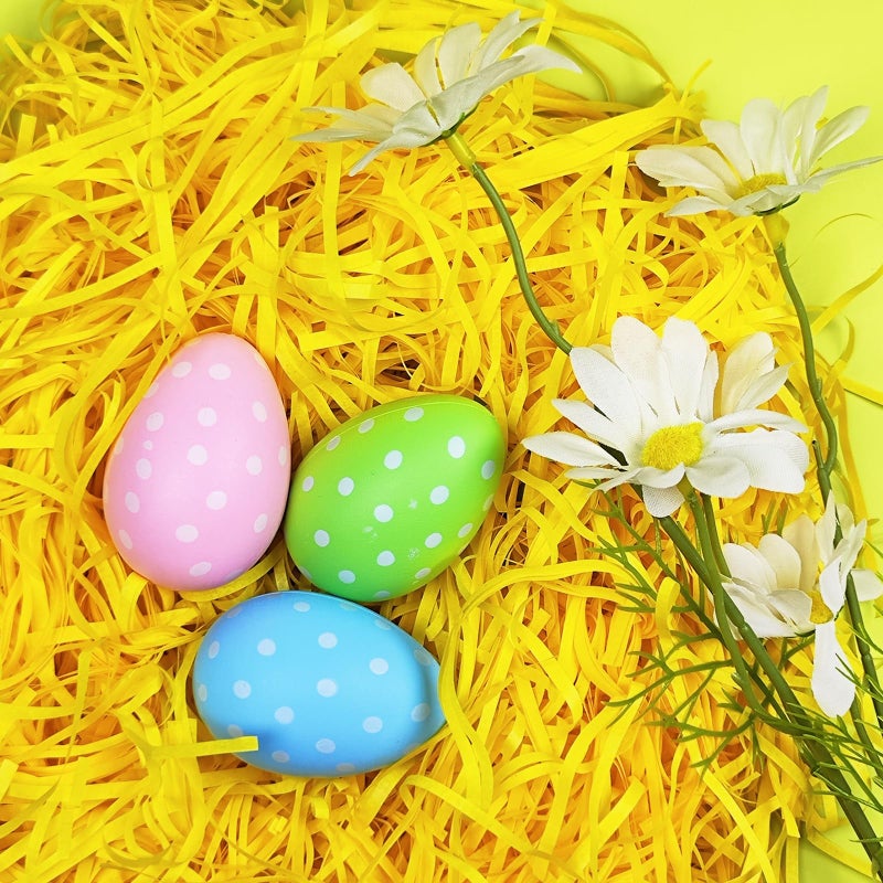 Dayify 24 oz (684g) Easter Shred Filler Paper Grass, 6 Colors Easter Basket Grass Shreded Filler, Crinkle Cut Paper Confetti Raffia for Gift Box Wrapping, Party Favors, Holiday Decorations - Image 4