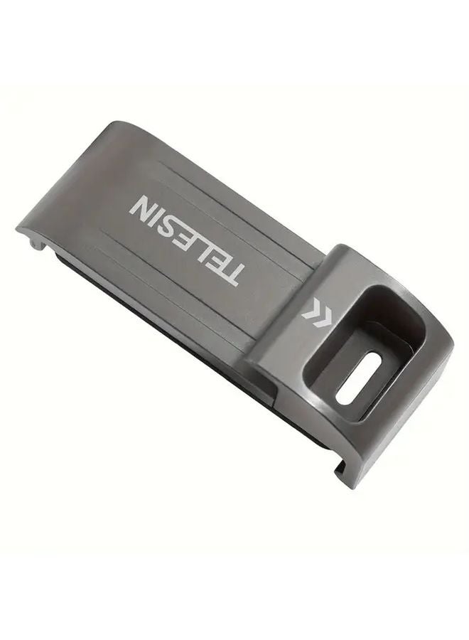 غطاء جانبي من البلاستيك ABS الأسود مع منفذ شحن لكاميرا هيرو 9 10 11 12 الرياضية - Image 1