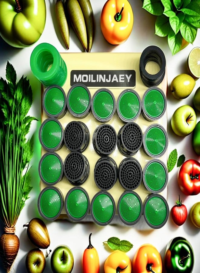 MOILINJAEY Faucet Aerator, 1.5 GPM Flow Restrictor Insert, Faucet Aerator Replacement Part for Bathroom or Kitchen Faucet Filter, Fits Male and Female Faucet Aerators with Washers (20 Pcs) - Image 5