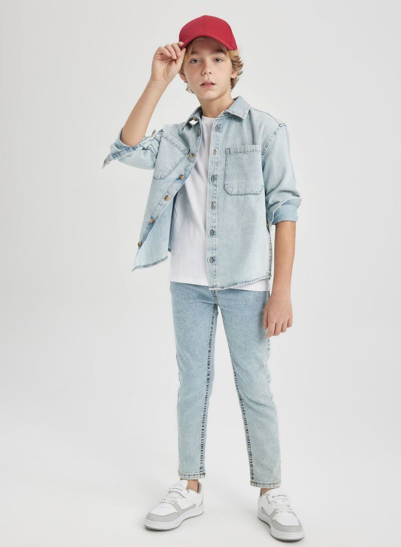 DeFacto Oversize Fit Long Sleeve Shirt  - Image 5