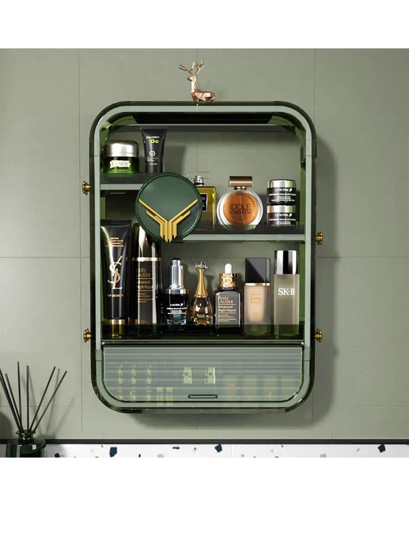 LIMOS Wall Hanging Makeup Storage Organizer Skincare for Bedroom Bathroom - Image 1