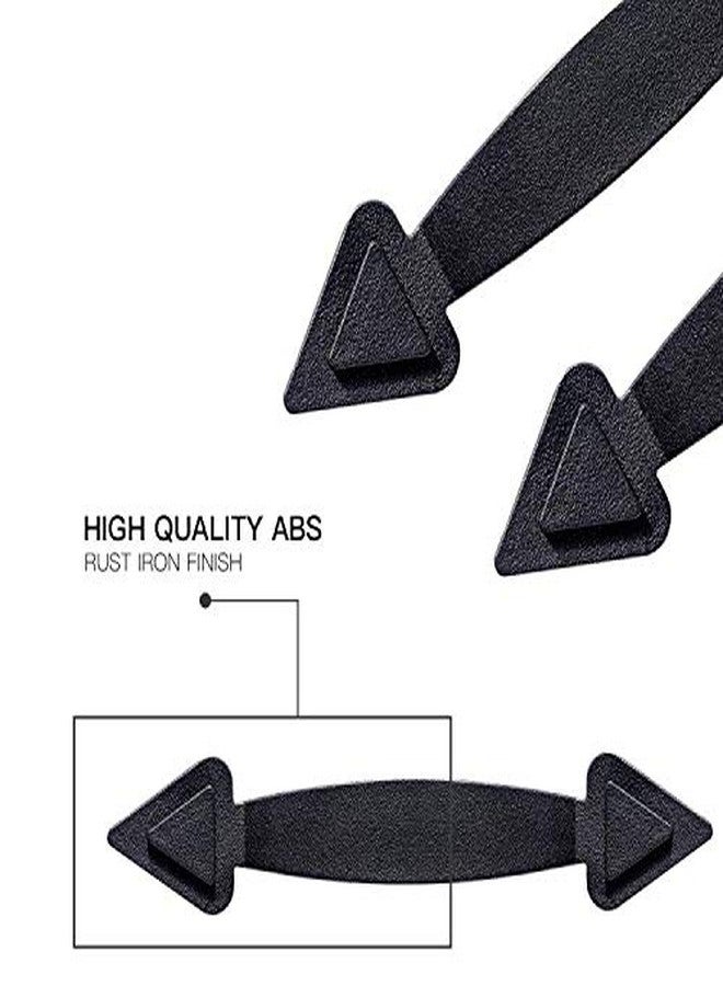 skysen Magnetic Garage Door Decorative Faux Hinges Handles Accents Hardware Kit Black - Image 5