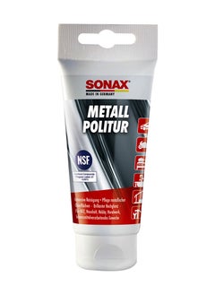 SONAX Metal Polish 75ml Intensive Cleaning High Gloss For Car Home SONAX Made In Germany  - Image 1