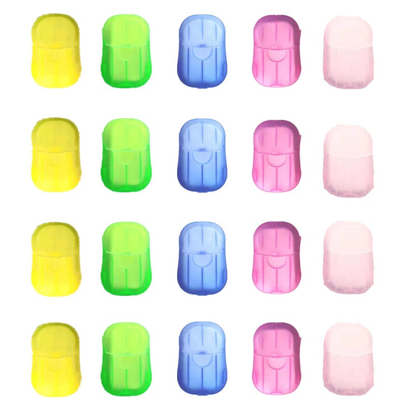 Generic Portable Travel Soap Sheets 20-Pack 20 boxes a pack 