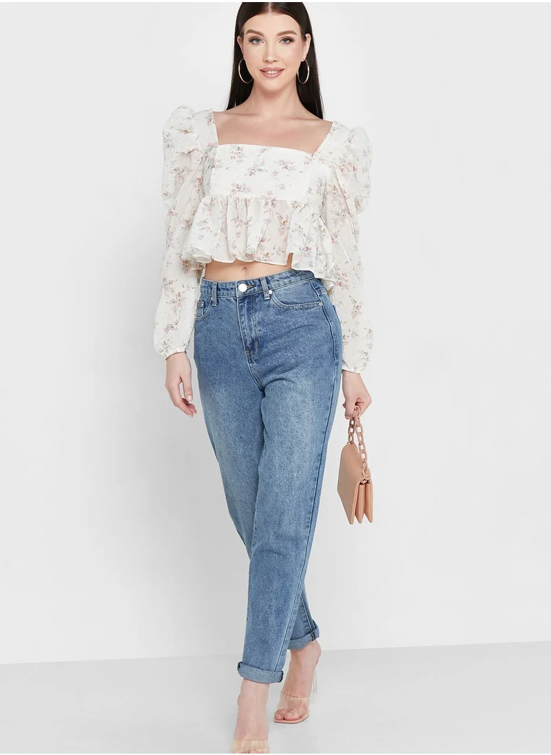 GLAMOROUS High Waist Jeans