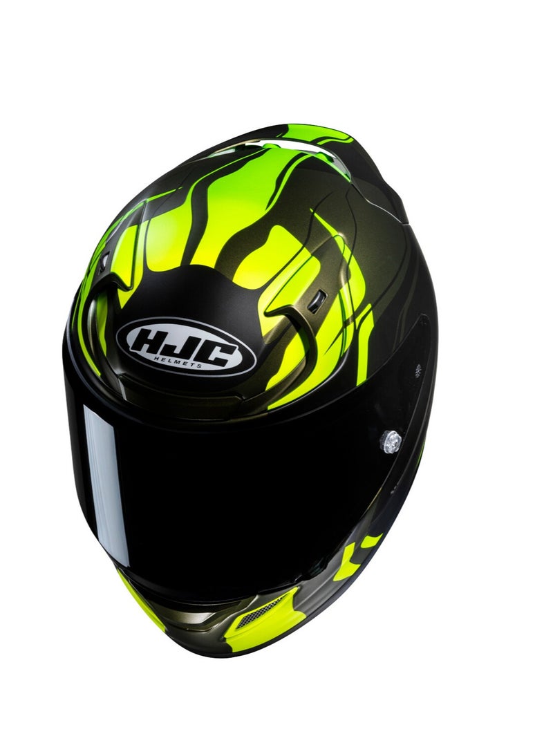 HJC Helmet RPHA 12 LAWIN -YL/BK - Image 3