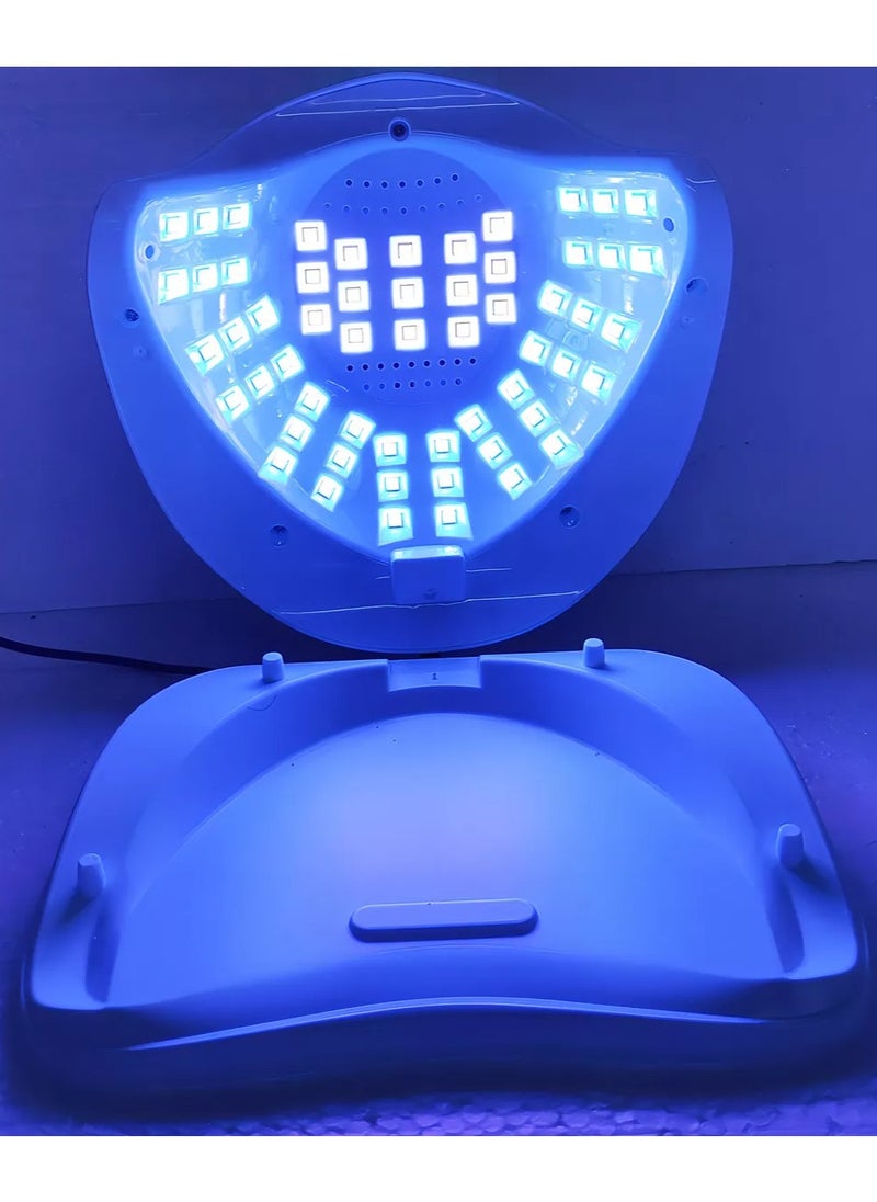 Generic - Ultraviolet radiation dryer digital touch screen, 268 watt nails 57 LED lamp for home salon for home use - Image 1