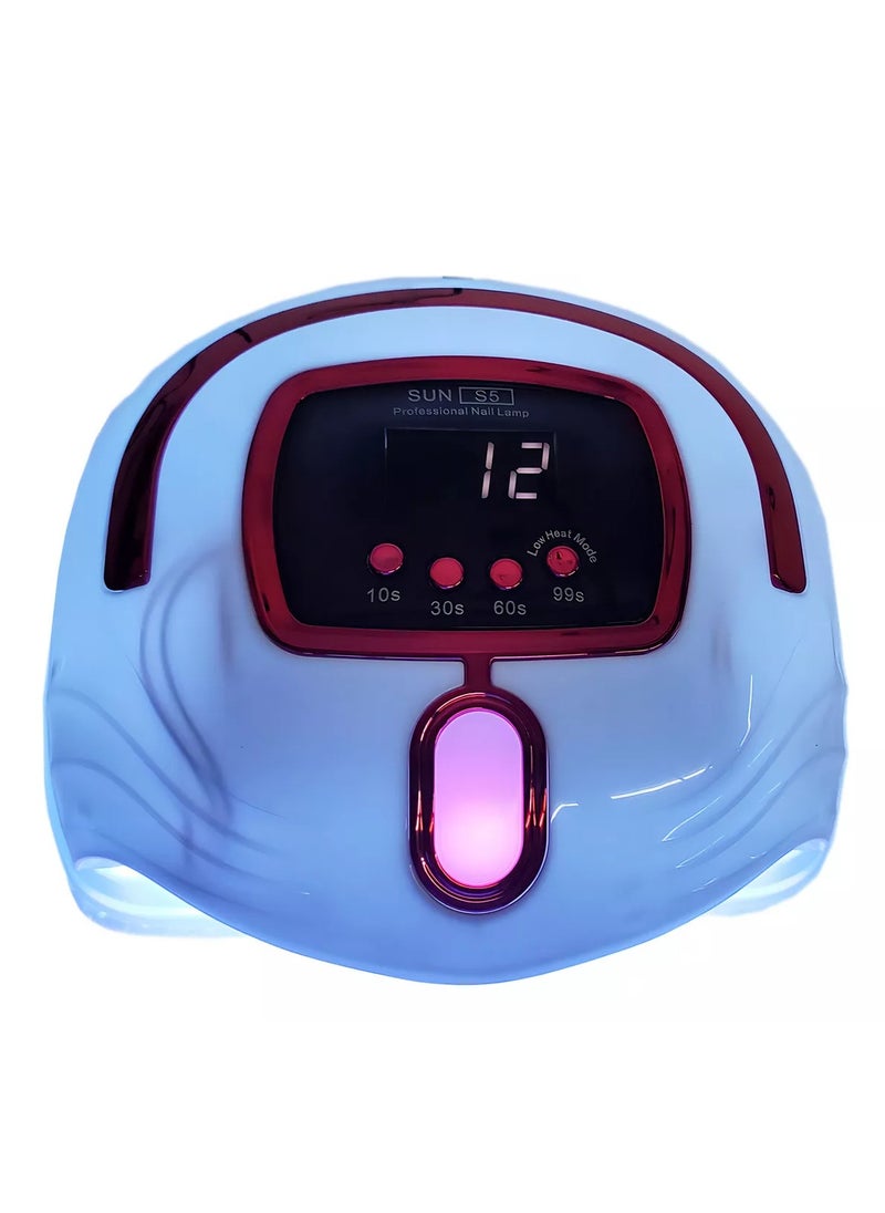 Generic - Ultraviolet radiation dryer digital touch screen, 268 watt nails 57 LED lamp for home salon for home use - Image 1