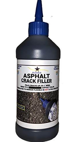 Blue Star Bluestar Flexible Asphalt Crack Filler, DIY - No Special Tools Needed, Fill Cracks in Asphalt Driveways and Parking Lots. 16 fl. oz. Bottle. - Image 4