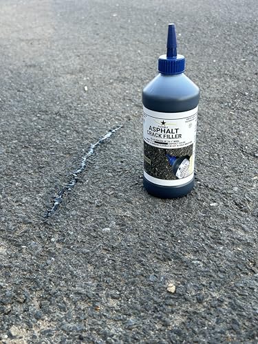 Blue Star Bluestar Flexible Asphalt Crack Filler, DIY - No Special Tools Needed, Fill Cracks in Asphalt Driveways and Parking Lots. 16 fl. oz. Bottle. - Image 3