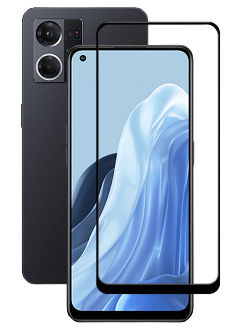 ACLIX Antistatic ESD Dustproof Premium Quality High Definition Tempered Glass Screen Protector Designed For Oppo Reno7 - Image 1