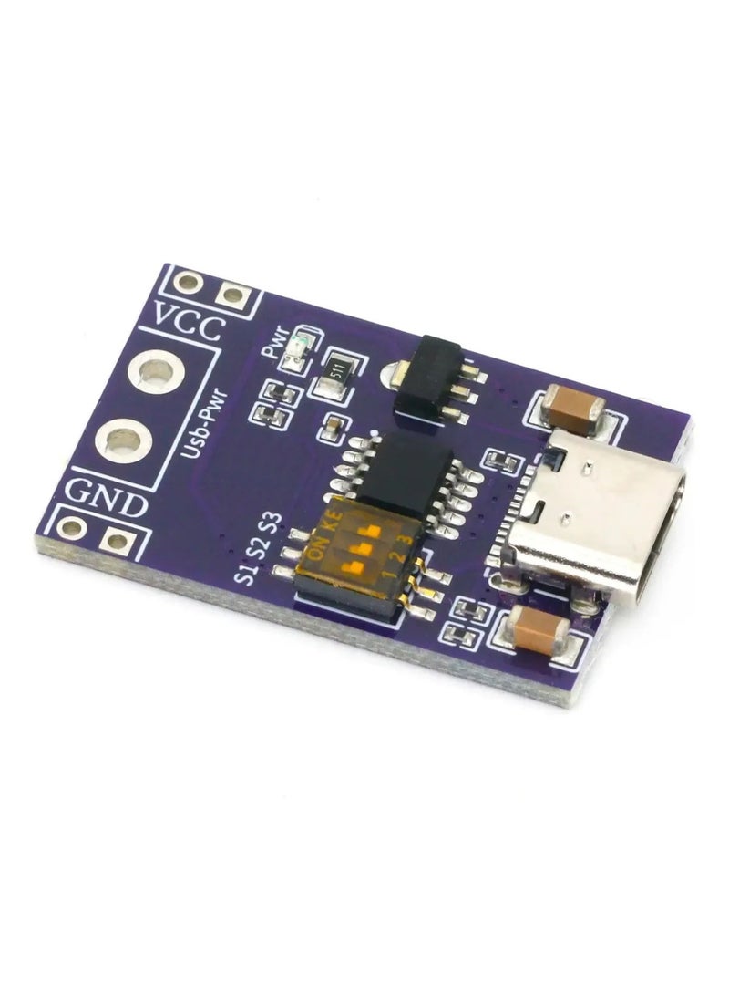 2 Pieces Fast Charge PD QC AFC Load Tester Fixed 5V-20V Output - Module with DIP Switch for 5/9/12/15/20V Voltages, Compatible with PD2.0/3.0, QC2.0/3.0, Ideal for Testing - Image 4