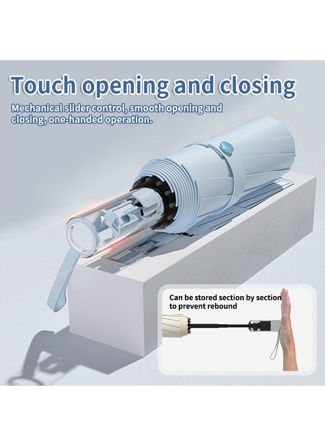 24-Rib Automatic Umbrella with UV50+ for Seamless Protection During Your Daily Routine