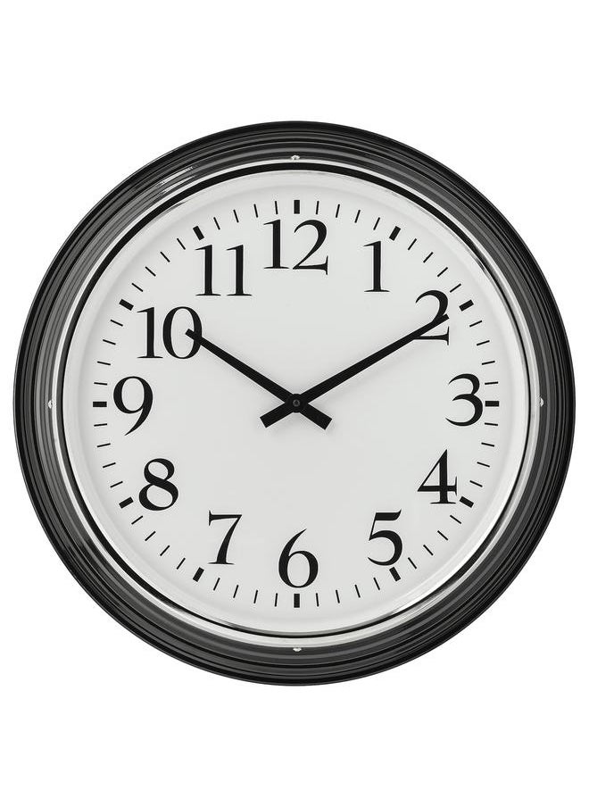 زبون ساعة حائط، أسود، 59 سم  - Image 1