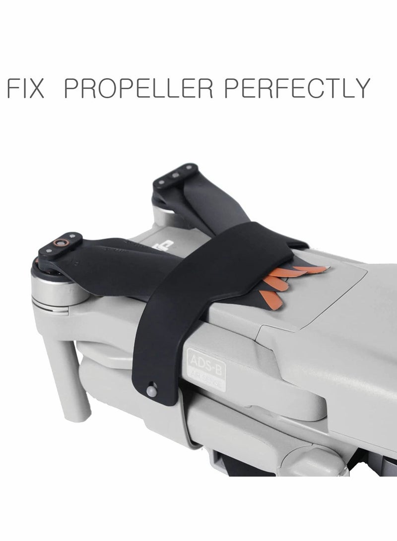 SYOSI Propellers Accessories, Propeller Holder, for DJI Air 2S/ Mavic Air 2 Accessories, Props Blades Fixator Stabilizer for DJI Mavic Air 2/Air 2s (Black) - Image 3