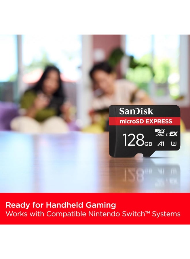 sandisk 128GB Express microSD Card,Read Speed Up to 880MB/s, Write Speed Up to 480 MB/s, U3, C10 - SDSQXFN-128G-GN4NN - Image 2
