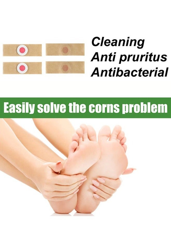 سوميفون عبوة من 42 لاصقة لإزالة مسامير القدم، ضمادات طبية سريعة وفعّالة للبالغين وكبار السن والمراهقين والرياضيين والعدائين والمتنزهين والعمال - Image 2