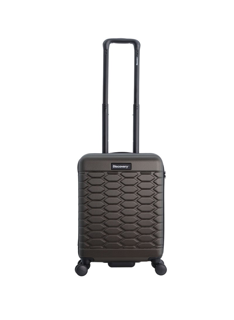 Discovery Reptile ABS Hardshell Small Cabin Carry-On Luggage Khaki, Durable Lightweight Suitcase, 4 Double Wheel With TSA Lock Trolley Bag (20 Inch). - pzsku/Z30F69DCC0DA30231E9A4Z/45/_/1720610814/0dadbad9-ec33-493d-b5bc-e89126c51241
