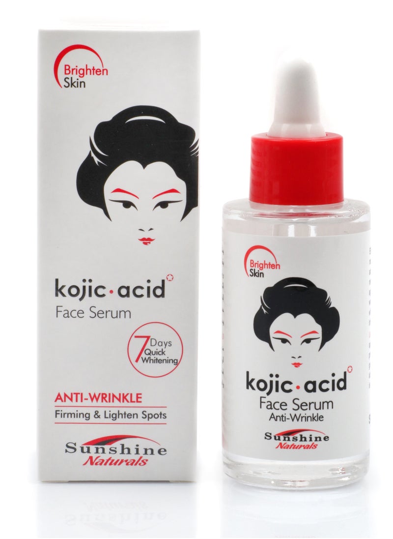 Sunshine Naturals face serum anti wrinkle firming & lighten spots 40 ml 