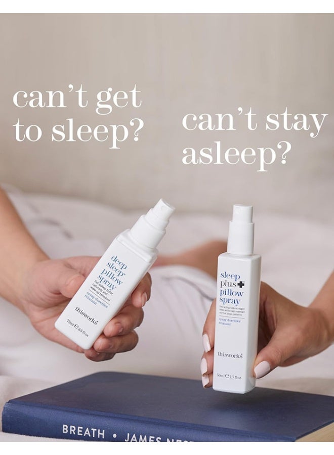 This Works Sleep Plus+ Pillow Spray Fast-Acting Natural Rest Aid with Essential Oils of Lavender,Vetivert and Camomile 100ml - Image 3