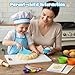 LovesTown Kids Cooking and Baking Sets 32PCS Play Kitchen Accessories Pretend Play Toys for Toddler Birthday for Boys - Image 4