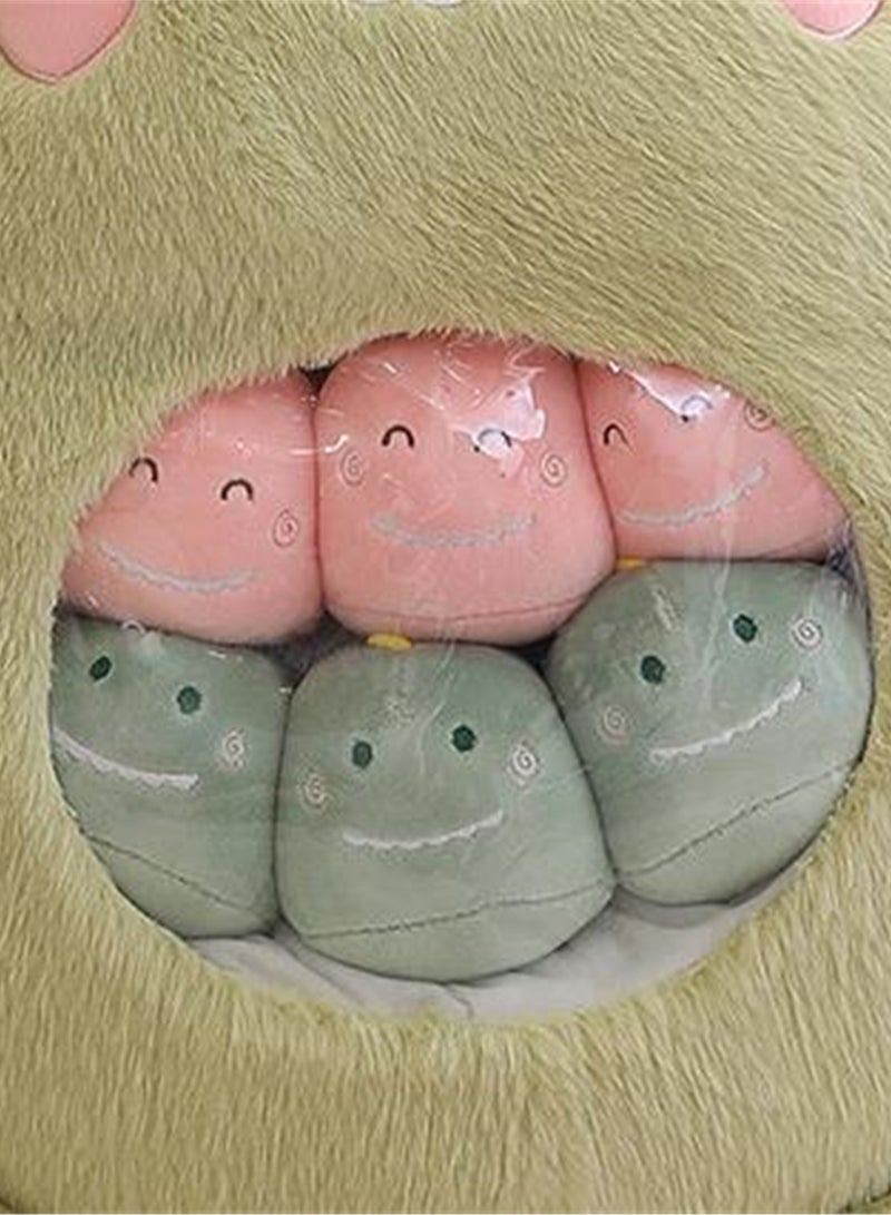 Creative round toys cute cartoon dolls a big bag of creative plush toys  - Image 3