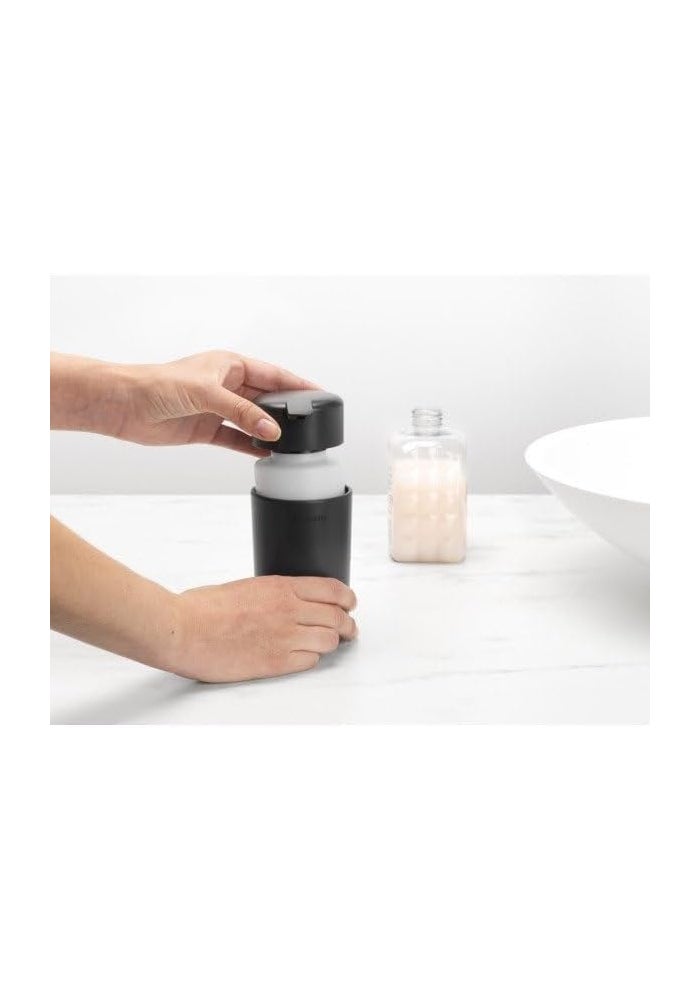 Brabantia 280245 ReNew Collection Soap Dispenser, Dark Grey - Image 2