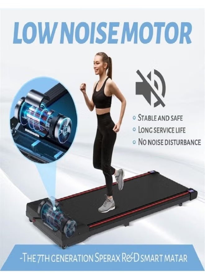 LIVVY Portable Foldable Treadmill, Walking Pad Under Desk Treadmill, Foldable Portable Electric Treadmill 0–6km/h with LED Display & Remote Control, 120kg Capacity Slim Motorized Running Machine for Home & Office Use - Image 5