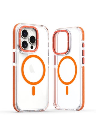 الحافظة الشفافة المغناطيسية لجهاز iPhone 16 Pro Max/16 Pro/16 Plus/16، حافظة حماية فائقة الرقة ضد السقوط بحافة ثنائية اللون. - pzsku/Z30F70760685110530DDEZ/45/_/1740310514/348dc94d-61c7-45a5-ad43-f39867bd9277