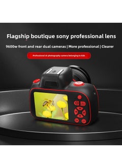 Generic Digital Camera Photographable Video Print HD Pixel 4K Professional Beginner CCD SLR Children Student Gift-Body Color: Orange 64g★Dual Camera★18x Zoom★Beauty And Anti-shake★4k Video Recording  - Image 5